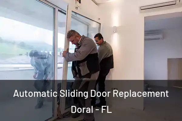  Automatic Sliding Door Replacement Doral - FL