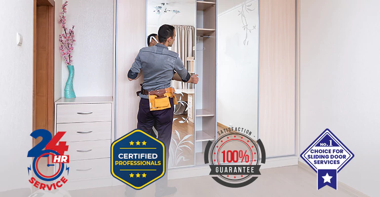 Sliding Closet Door Installation in Doral, FL