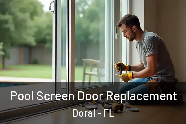  Pool Screen Door Replacement Doral - FL